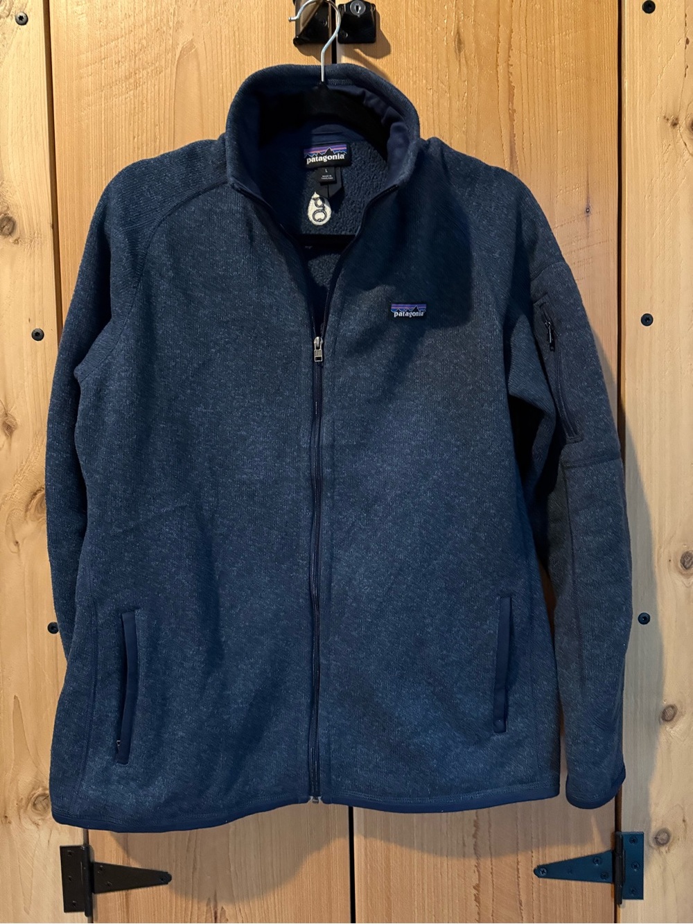 Patagonia women’s Dark Navy Full-Zip Fleece Jacket